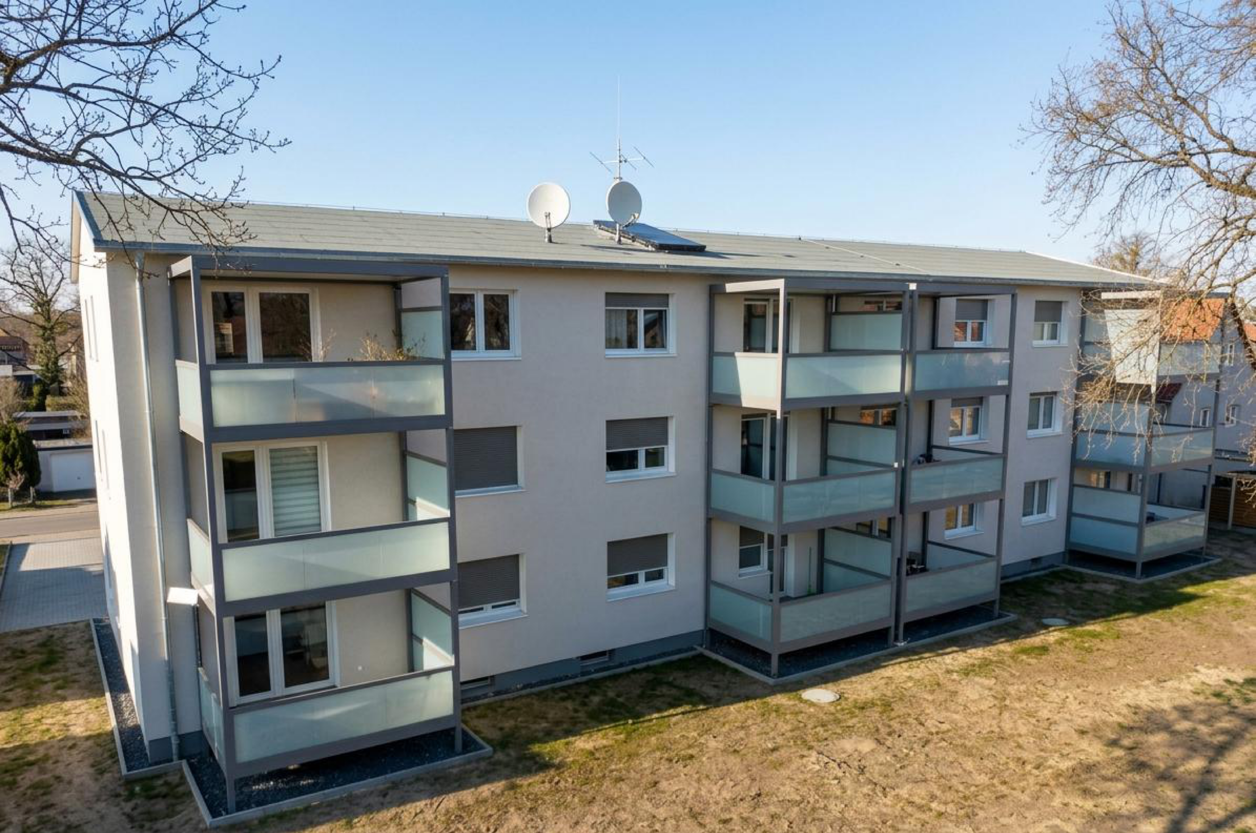 Wohngebäude in der Hügelstraße in Riedstadt-Goddelau